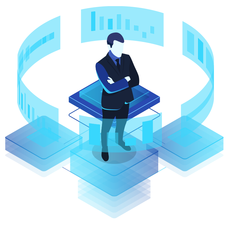 IT and network illustration